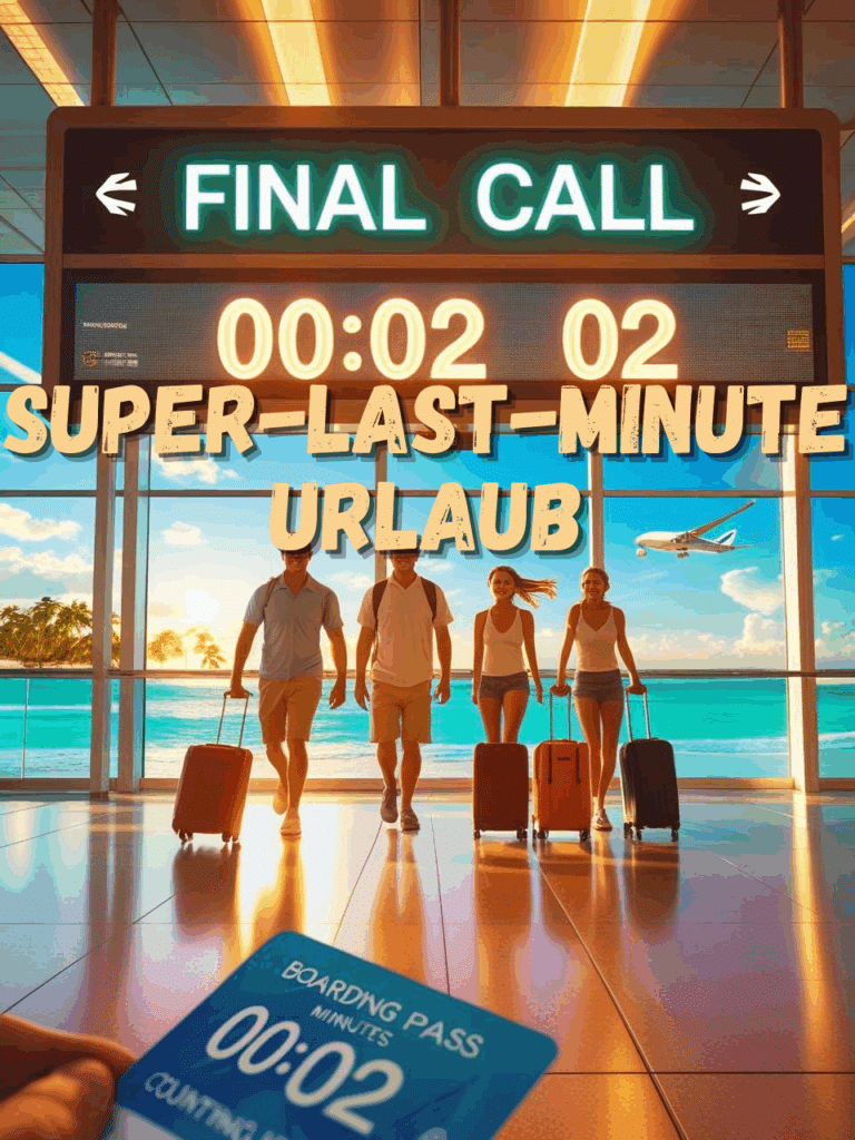 Super-Last-Minute Urlaub